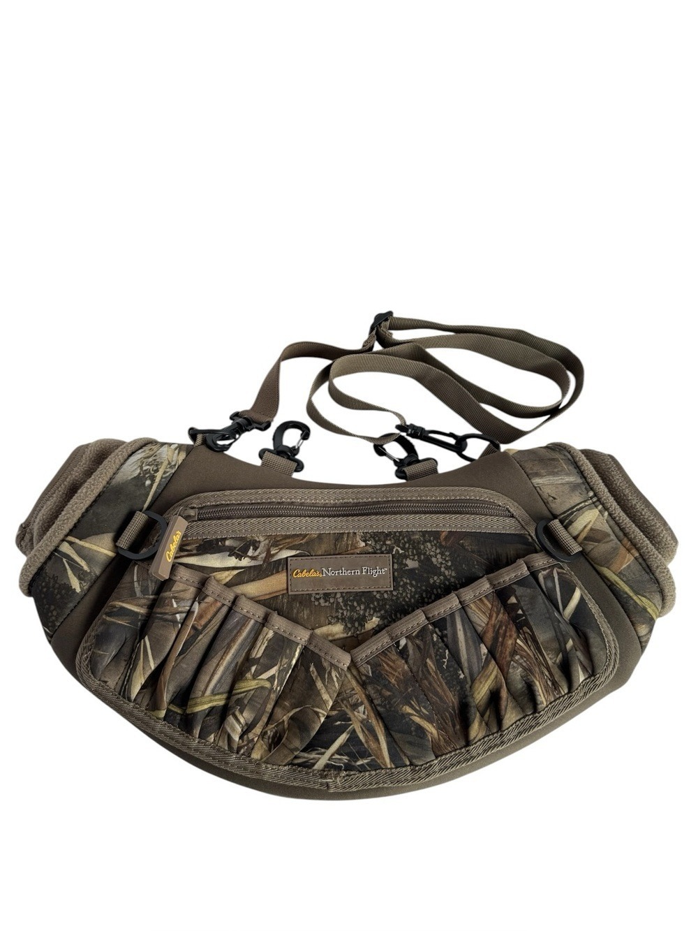 Cabela’s Hunting Camo Hand Warmer Pouch Fleece Lined Outdoor Pockets